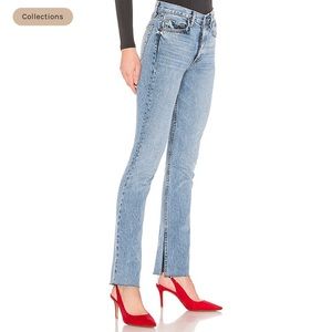 Addison High-Rise Split Boot Jean in Touch The Flo